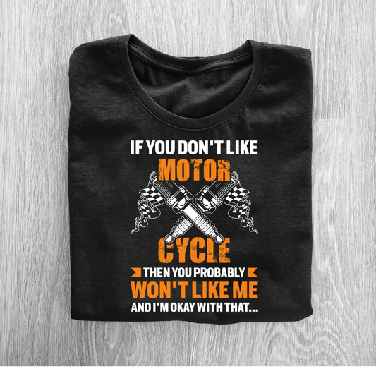 MOTOR CYCLE UNISEX T-SHIRT