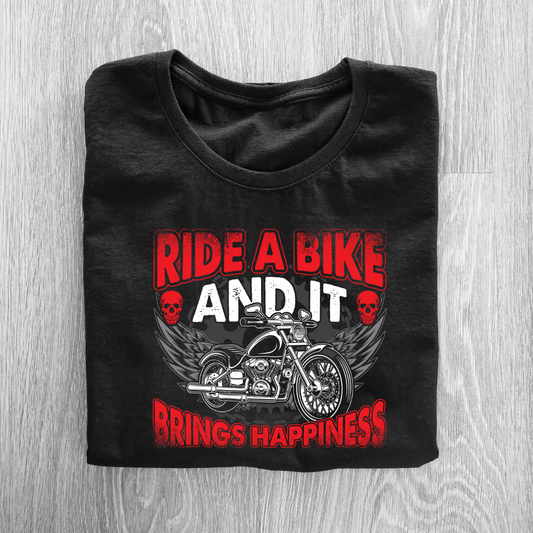 RIDE A BIKE UNISEX T-SHIRT
