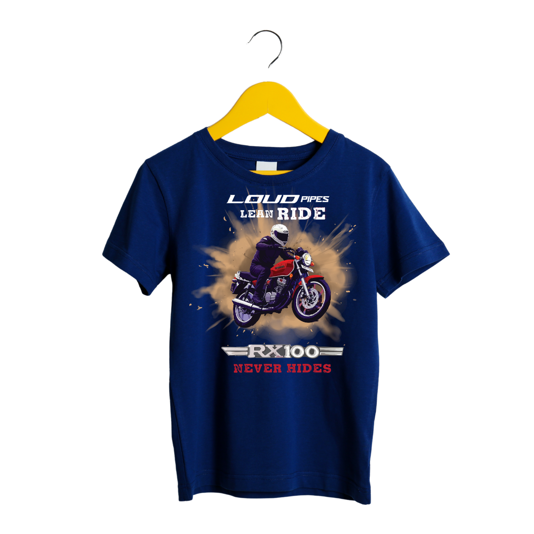 RX 100 NEVER RIDES UNISEX T-SHIRT