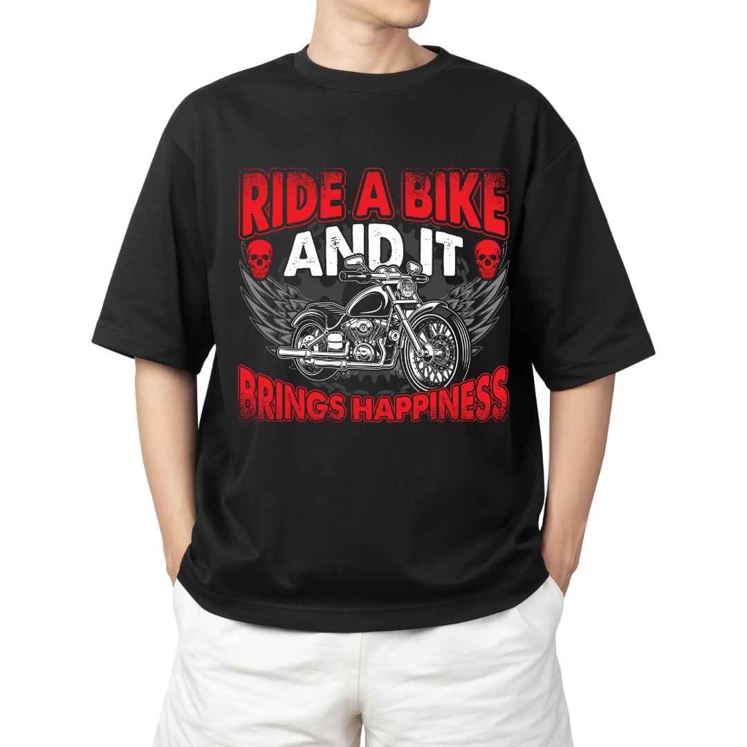 RIDE A BIKE UNISEX T-SHIRT
